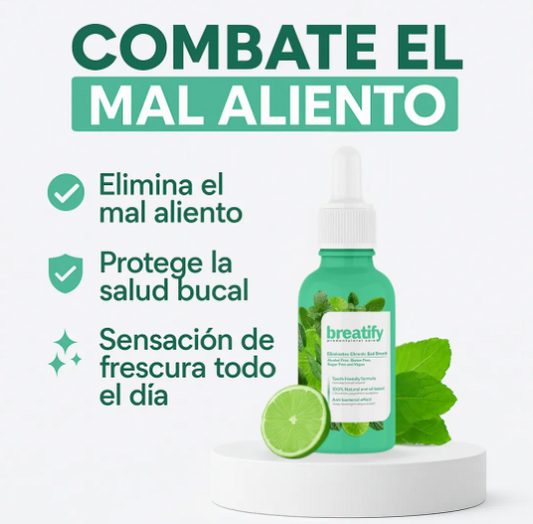 gotas contra el mal aliento Breatify 10ml
