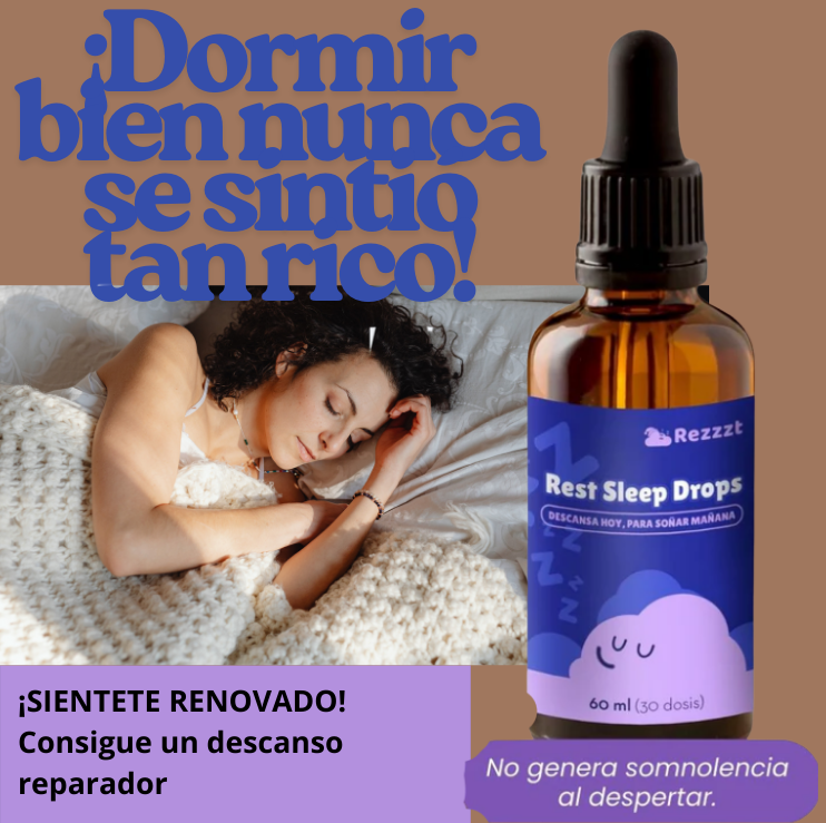Rest Sleep Drops Gotitas para dormir en 15 minutos